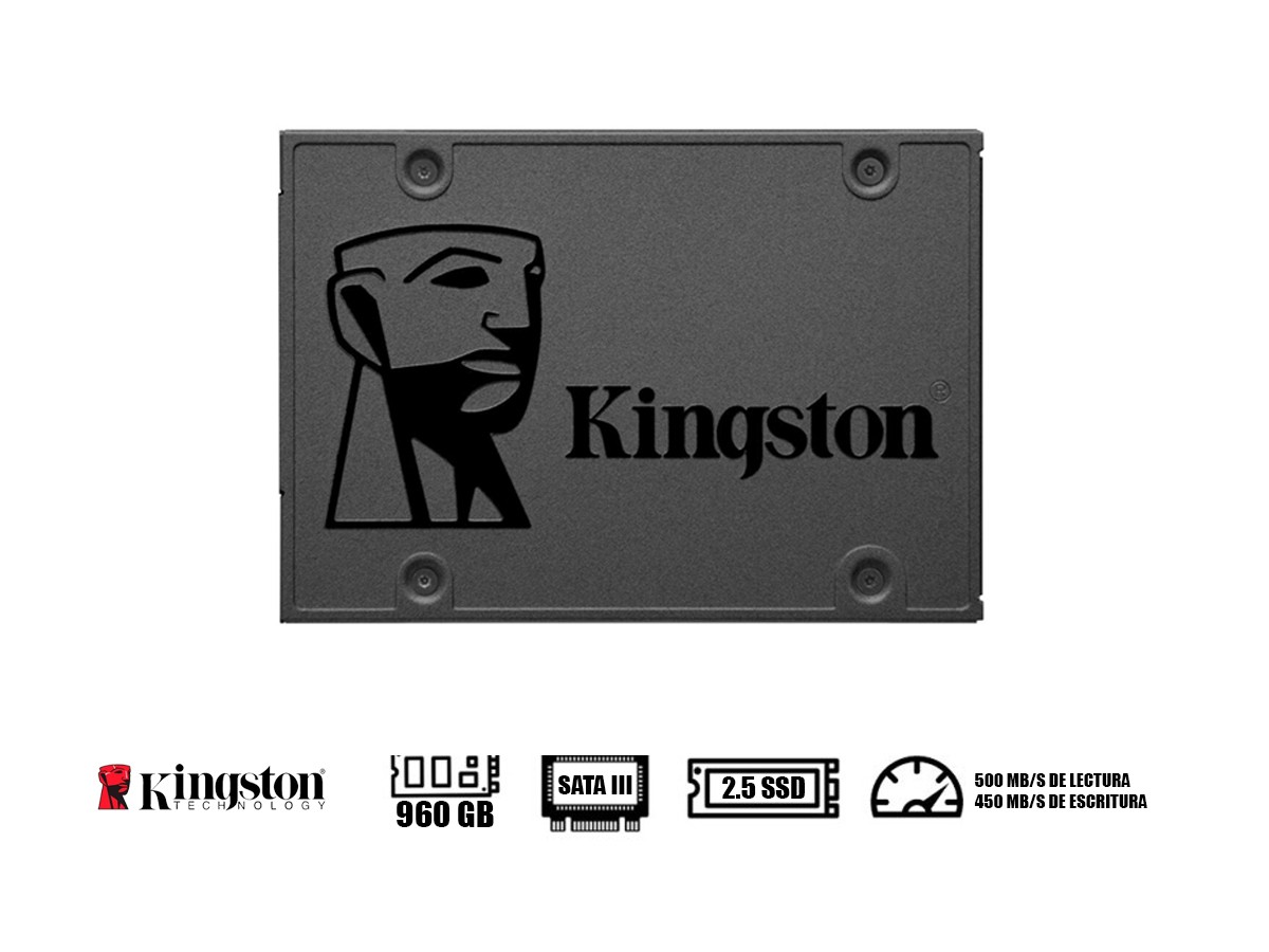 Disco Sólido Ssd 960gb Kingston A400 2.5